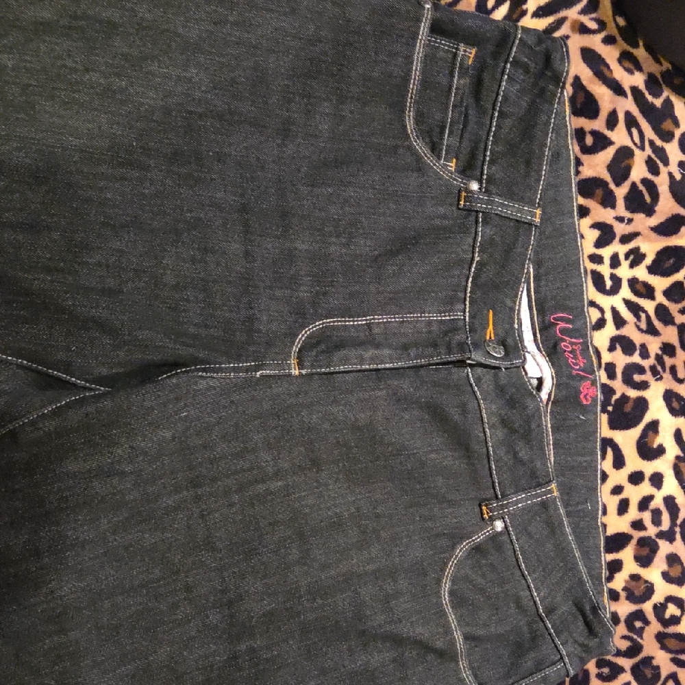 Vibe Women's Dark Blue Boot Cut Jeans